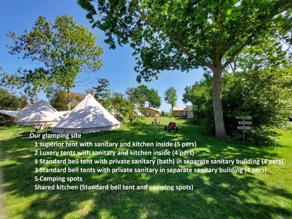 Bell Tent Glamping Essenhof آختيكيركي المظهر الخارجي الصورة